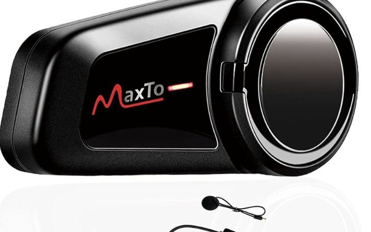 MAXTO Motorcycle Bluetooth Headset